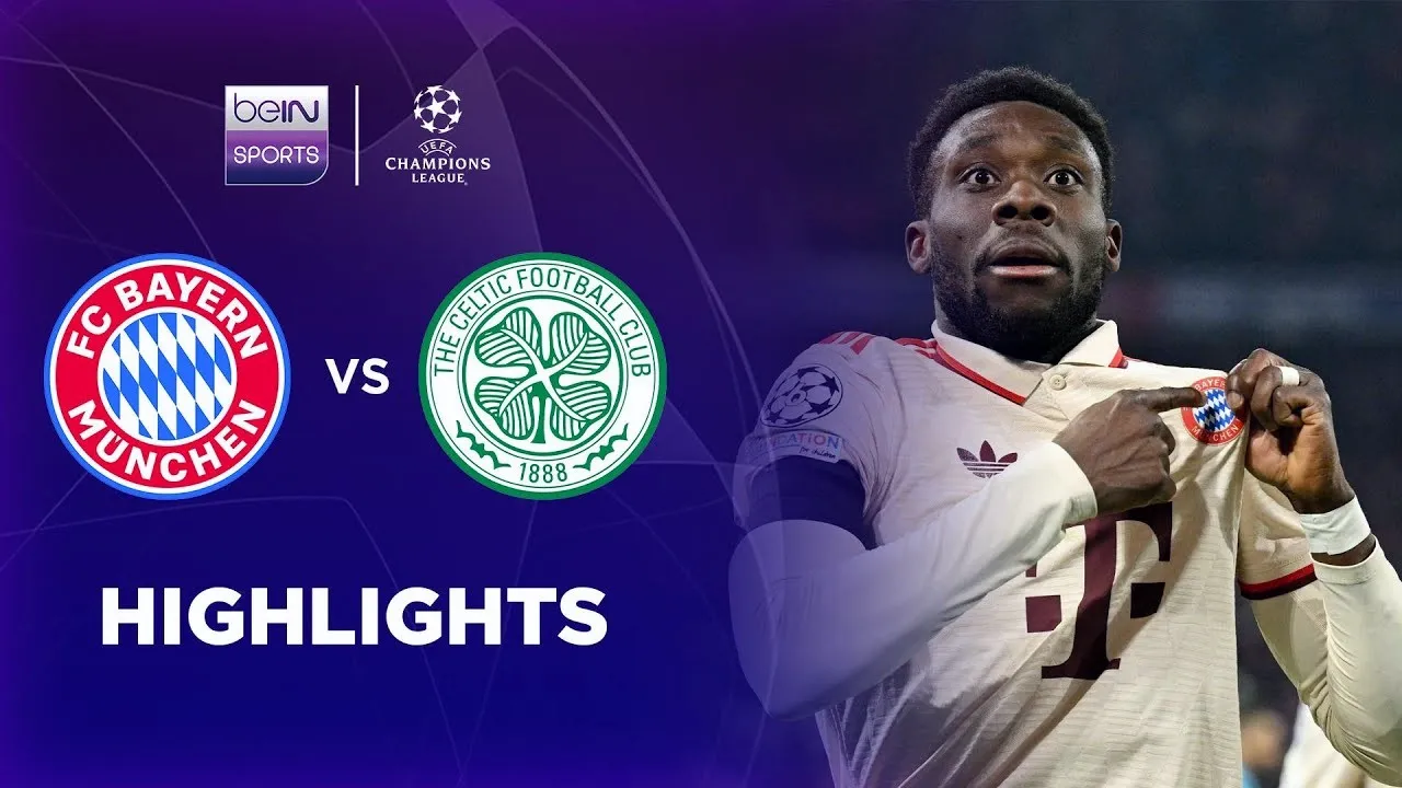 19 กุมภาพันธ์ 2568 ไฮไลท์ฟุตบอลบู๊เข้มก่อนตัดสิน เพลย์ออฟ UCL นัดสอง บาเยิร์น มิวนิค เสมอ เซลติก 1-1